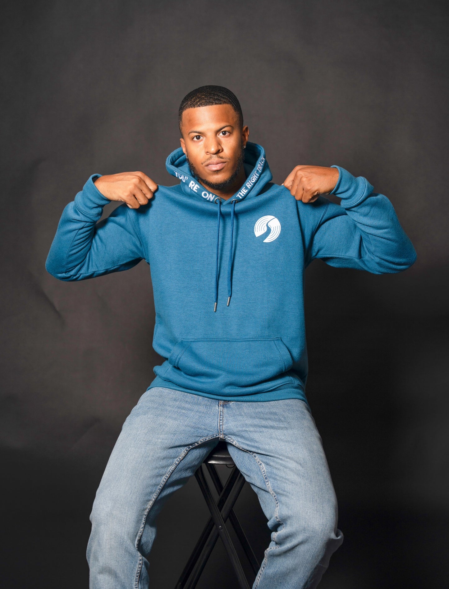 "You're On The Right Track" Hoodie - Limited Drop